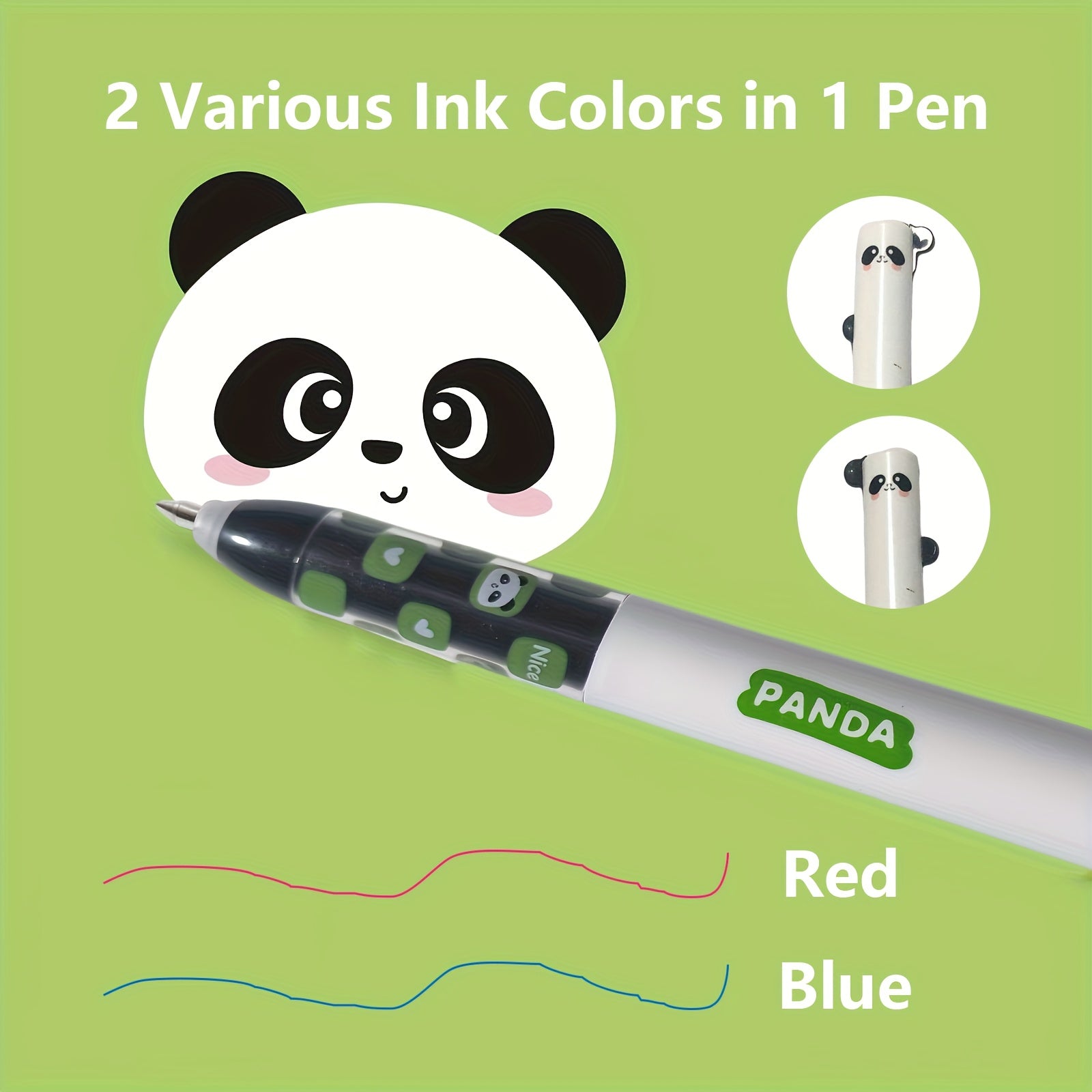 12pcs Erasable Neutral Marker Pen with Thermal Eraser Ink, Various Ink Colors And Barrel Design, 0.7mm Nib, Animal Shape